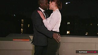 Watch Marie Clarence's Assistant Ass Gape from BBC Bareback Doggystyle to Mouth in Lingerie!