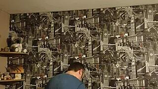 i'm standing here wanking