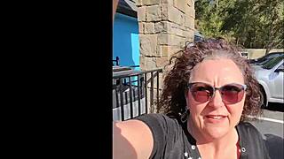 Ali Allure Rides Dildo Anal Creampie After Muff Dive Stranger Motorcycle Fuck