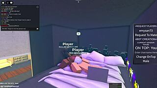 egyptian arab whore fucks ebony guy hard in roblox condo game virtual sex 🎮🍆