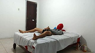 american guy with tiny ugly dick fails inflatable masturbation casting domination