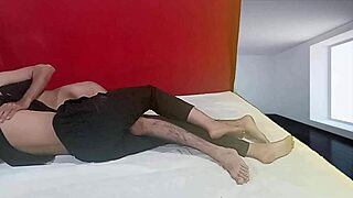 Experienced Desi teacher instructs class with athletic build and short hair