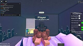 egyptian arab whore fucks ebony guy hard in roblox condo game virtual sex 🎮🍆