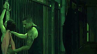 bound teen squirms to vibration orgasm in hardcore tickle bondage