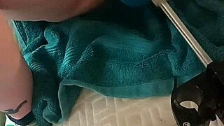 What secrets hide in her solo sex machine session?