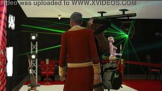 b-yonce's tight holes double penetrated in celebrity interracial group bang.