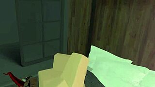 Fucking My Coworker Rose Roughly and Hard