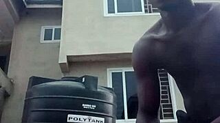 she works out first time to fuck longer in sweaty sex session