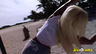 Check out this big ass and tits milf taking interracial jizz facial from jizzorama.