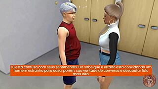 old man hunts married woman in visual novel rpg episode 1