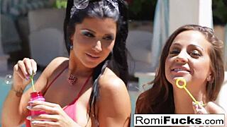 Will Abigail Mac and Romi Rain's Patriotic Pussy Lick Ignite Your 4th of July Fireworks?
