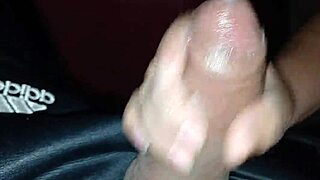 damn that semen looks so tasty when i jerk off my boyfriend's huge cock right?