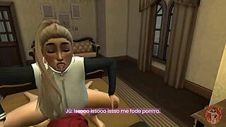old man hunts married woman in visual novel rpg episode 1
