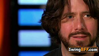 Bisexual swingers kissing wildly! Watch their amazing orgy unfold now