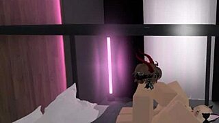 Fucking My Coworker Rose Roughly and Hard