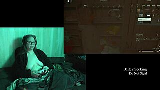 i'm naked playing alan wake 2 part 11 feels weirdly fun... ugh!!
