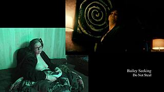 i'm naked playing alan wake 2 part 11 feels weirdly fun... ugh!!