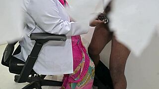 Doctor Stunned By Black Cock Flash From Indian Aunt Patient
