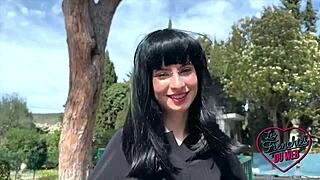 i love lucifera's sexy french brunette tits and small waist in lingerie begging for hard fuck