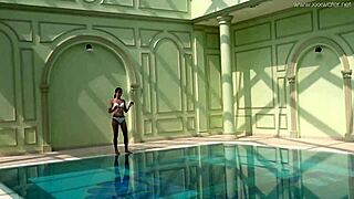 irina russaka hottest petite teen small tits underwater tease