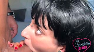 i love lucifera's sexy french brunette tits and small waist in lingerie begging for hard fuck