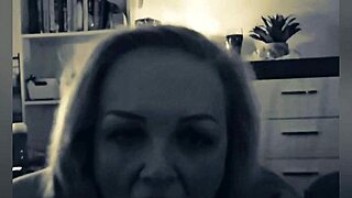 blonde milf in dress drops deep, her sensual sucking on cock feels so emotionally perfect