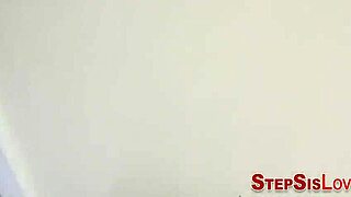 Pounding Cute Stepsister Doggystyle Hardcore