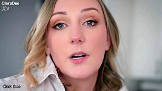 oh man clara dee pegs you hard in pov roleplay for being bad neighbor