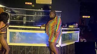 Did mistress punish that stubborn bar sales girl hard?