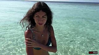 ever imagine pissing on a shocked beach babe in public then fucking her wet pussy?