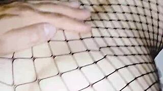he takes her from behind in homemade anal passion on camera