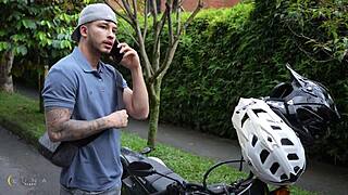 virgin luna vitaler skips class for first time fuck with danner mendez