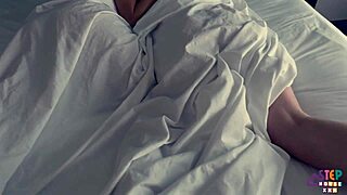 two hot brunettes shake asses in wild bareback threesome orgy