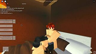 Does roblox office woman in knee socks and glasses beg for deeper fucking?