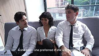 skinny colombian cindy luna faces intense dvp interview in casting ep 8