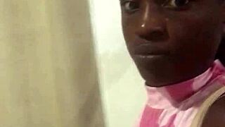 Crazybitch Twerks Seductively on Landlord's Bed During His Holiday