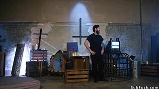 These male ghosts keep double penetrating my bound babe's ass in this bizarre gangbang possession orgy ughh