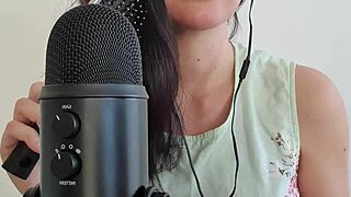 brushing my long hair then shoving it deep in my pussy asmr ughh