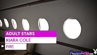 hey check out petite pretty stewardess blondie kiara cole stripping her sexy uniform off slowly