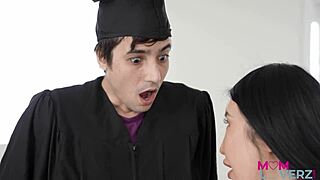 Why swap stepmoms Crystal Rush and Suki Sin for hardcore graduation pounding?