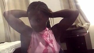 Crazybitch Twerks Seductively on Landlord's Bed During His Holiday