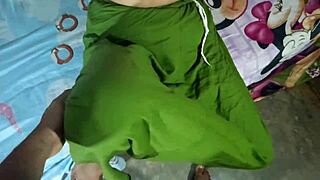 CHUBBY INDIAN STEPMOM GETS BENT OVER FOR DESI DOGGYSTYLE FUCK