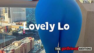 gf audition: wanna fuck this cute blonde on vegas balcony? 🌃🍆