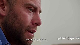 The curvy college babysitter sneaks into the married man's bed begging for rough wedding-night fuck