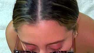 he fucks her hard until he unloads that creampie deep inside her pussy