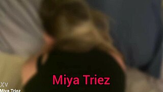 Miyatriez humiliates chifrudo cuckold with housewife whore pov fucking