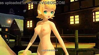 imagine snowbunnies kagamine rin big tits ass pussy nude mod melting under your gaze