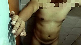 damn that asian bathroom sex looks so hot bent over doggystyle creampie finish