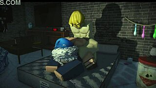 ROBLOX SLUT TAKES MONSTER COCK POUNDING AND CUMS EVERYWHERE!