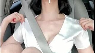 check out cute asian couple's pov date turning into wild sex